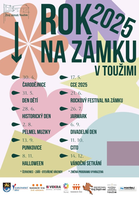 rok na zámku 2025